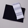resm Linens Ebon 2'li 40x60 cm Kurulama Bezi Siyah