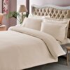resm Taç Stripe Premium Basic King Size Nevresim Takımı Gri