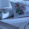 resm Taç Petunia Ranforce Çift Kişilik Throwlu Nevresim Takımı Pembe
