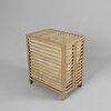 resm Linens Wooden Ahşap 53X36X60 cm Çamaşır Sepeti Naturel