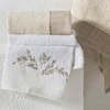 resm Taç Iris Pure Cotton Pamuk Hamam Seti Krem Camel