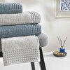 resm Taç Chain Pure Cotton Pamuk Aile Seti Gri Mavi