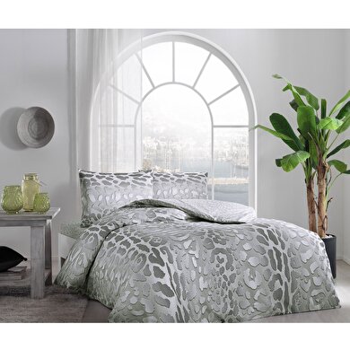 resm Taç Edgar Ranforce Tek Kişilik Nevresim Takımı Yeşil