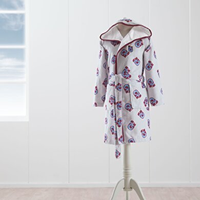 resm Taç Lisanslı Trabzonspor 1967 6-8 Yaş Çocuk Baskılı Bornoz