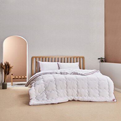 resm Taç Balance Mikrojel Tek Kişilik Yorgan Beyaz