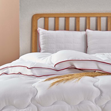 resm Taç Balance Mikrojel Tek Kişilik Yorgan Beyaz