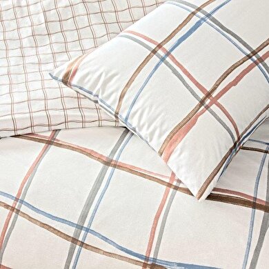 resm Taç Rokkie Ranforce Tek Kişilik Nevresim Takımı Beyaz