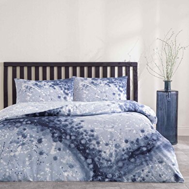 resm Taç Rex Ranforce Çift Kişilik Nevresim Takımı Lacivert