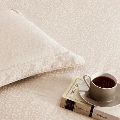 resm Taç Leo Jakar Çift Kişilik Nevresim Takımı Taş