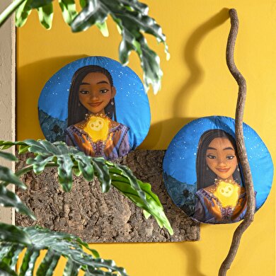 resm Lisanslı Disney Wish 40x40 Pamuk Kırlent