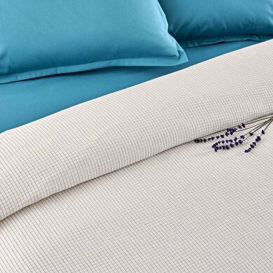 resm Taç Plain Viskoz Çift Kişilik Çok Amaçlı Set Petrol