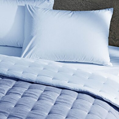 resm Taç Donna Çift Kişilik Sleeper Set Mavi