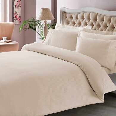 resm Taç Stripe Premium Basic Nevresim Takımı