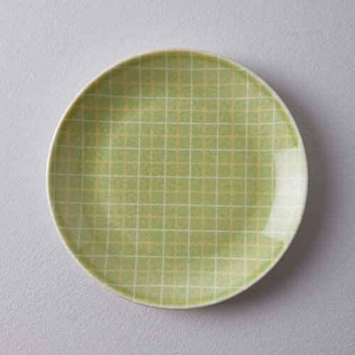 Resim Linens Lemonade Porselen Pasta Tabağı Yeşil 19 cm