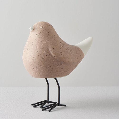 Resim Linens Vinny Seramik 15,8x10x15,5 cm Biblo Naturel
