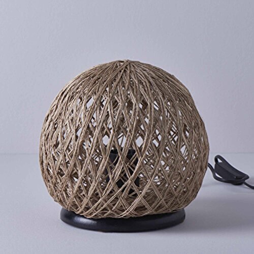 Resim Linens Fence 22x23 cm Abajur Naturel