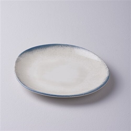 Resim Linens Tone Porselen 22 cm Pasta Tabağı Mavi