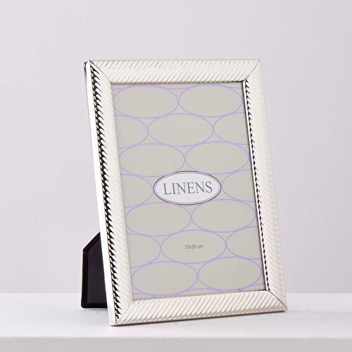 Resim Linens Pigna Metal 15x20 cm Çerçeve Gümüş