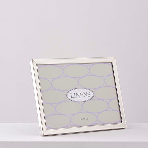 Resim Linens Fortune Metal 20x15 cm Çerçeve Gümüş