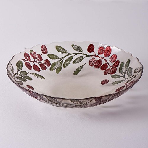 Resim Linens Kokina Cam 33 cm Dekoratif Kase