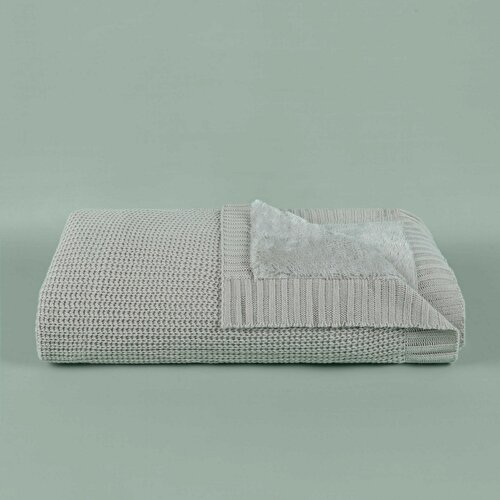 Resim Taç Butik İskandinav Akrilik Triko Throw Kum