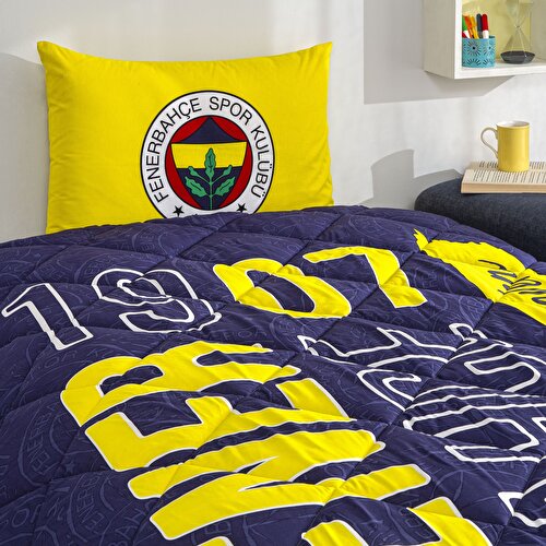 Resim Lisanslı Fb Şanslı Kanarya Yorgan Seti Tek Kişilik