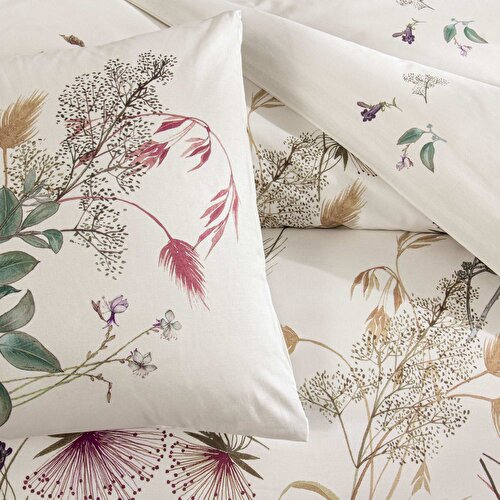 Resim Taç Elowen Ranforce Tek Kişilik Nevresim Takımı Yeşil