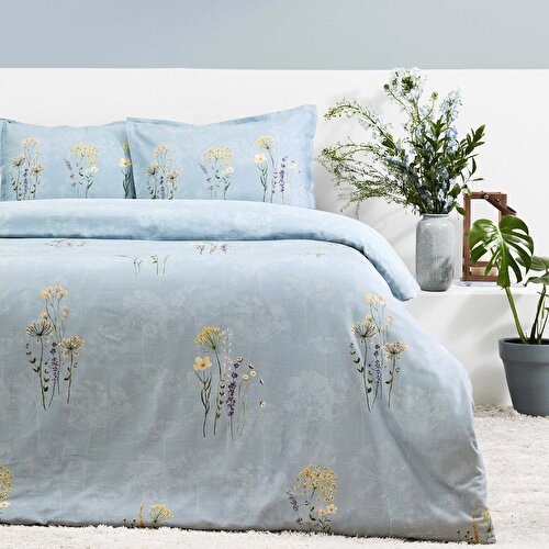 Detayları Göster Taç Reborn Lillian Organik Saten Çift Kişilik Nevresim Takımı Mavi Resim Taç Reborn Lillian Organik Saten Çift Kişilik Nevresim Takımı Mavi