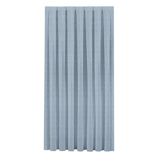 Taç Glady Tül Perde Koyu Mavi