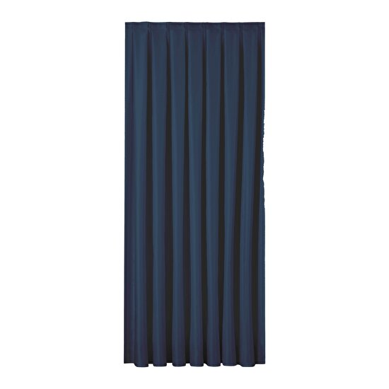 Taç Karartma Fon Perde Lacivert